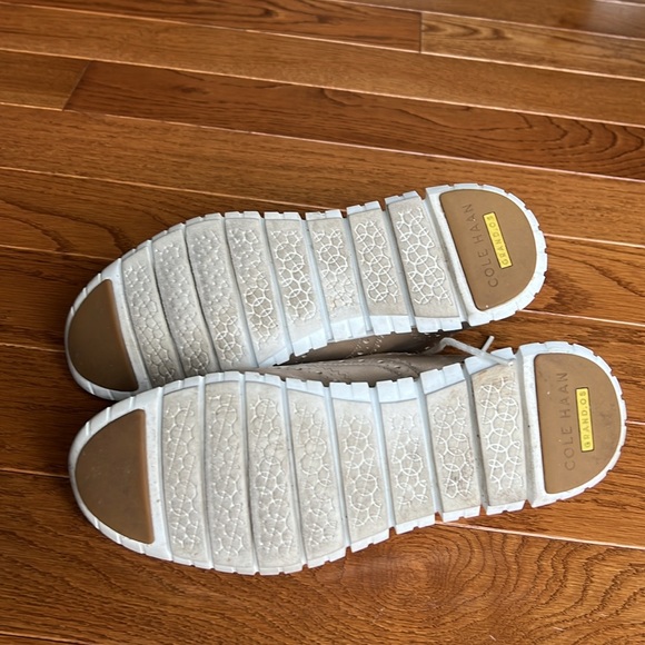 Cole Haan Zerogrand gold Oxford shoes - Picture 3 of 8